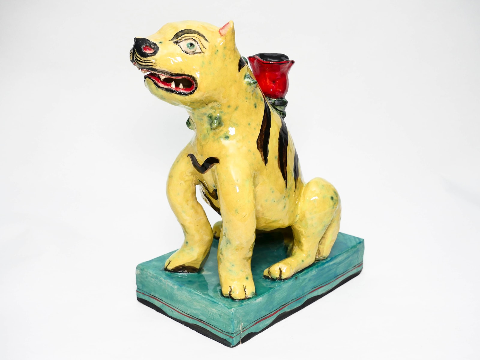 Claudia Rankin, Tiger Candleholder, 2025