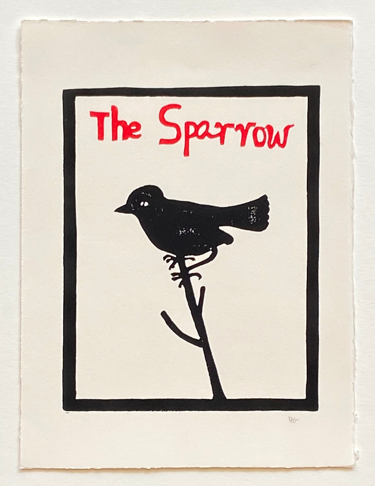 Hugo Guinness classic prints (framed), The Sparrow