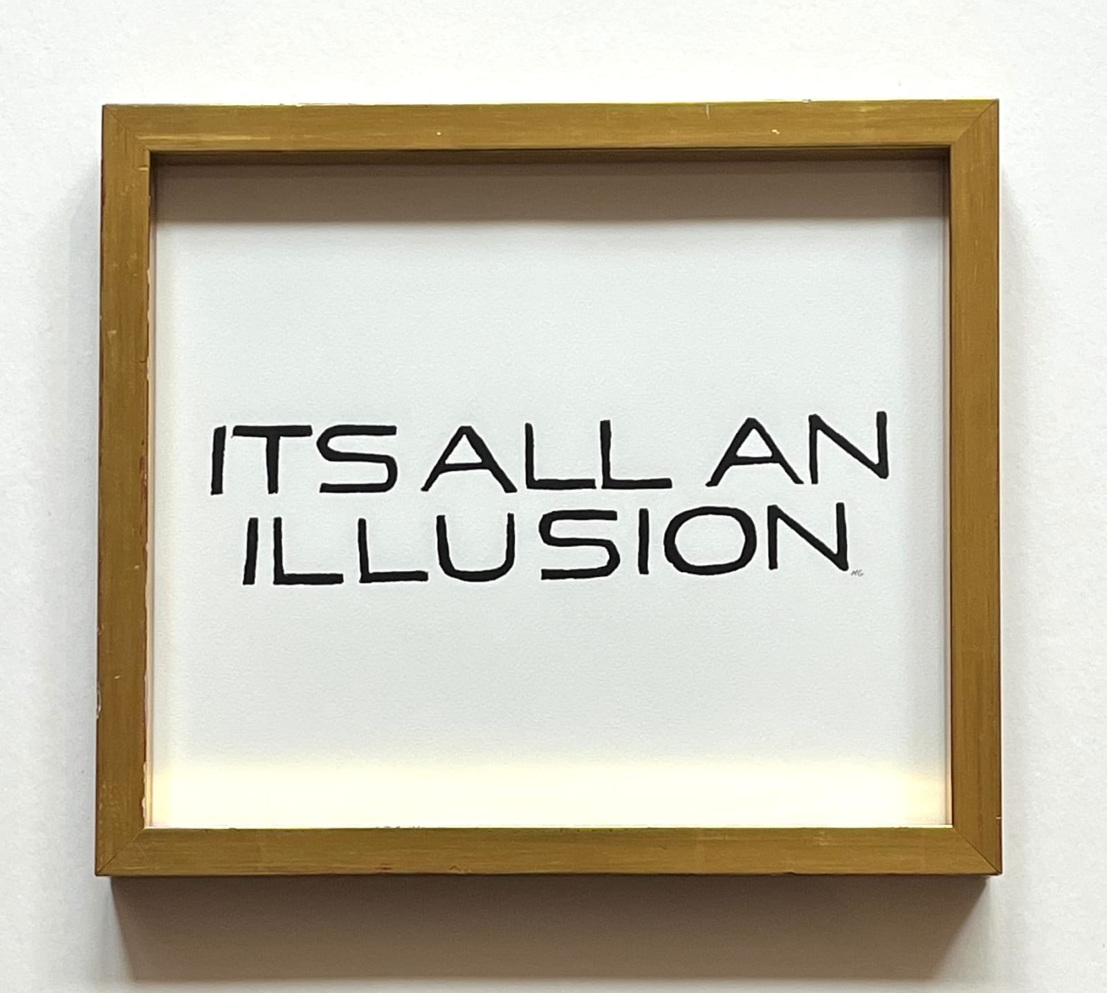 Hugo Guinness classic prints (framed), It's All An Illusion, 2025
