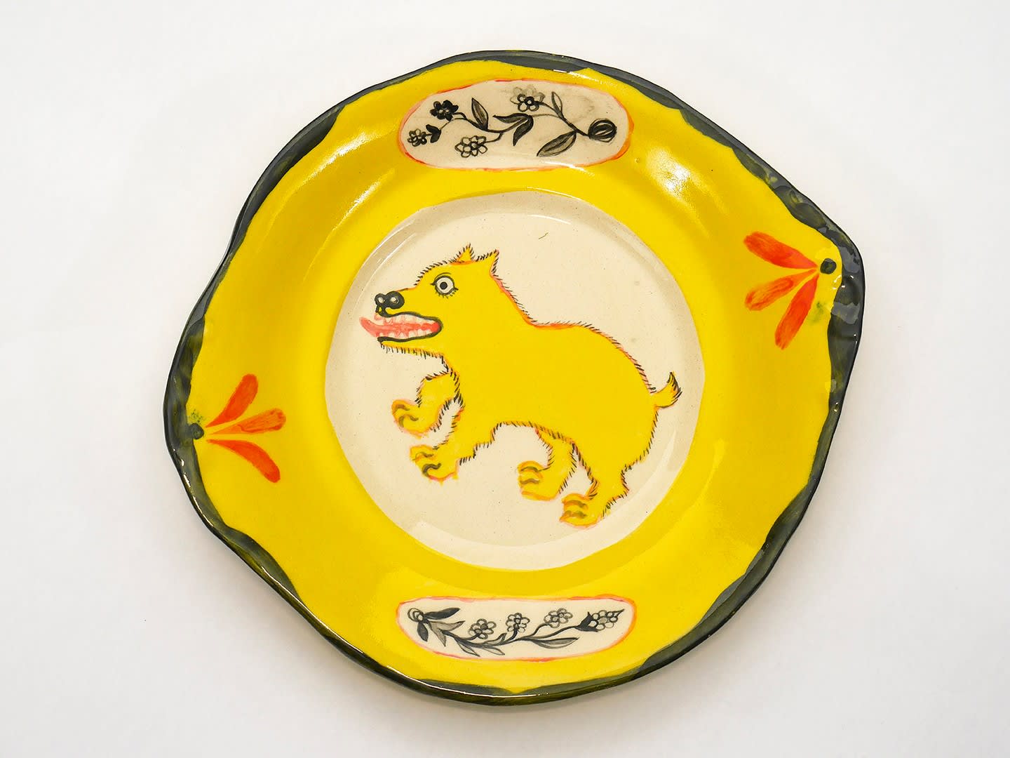 Claudia Rankin, Yellow Bear Plate, 2025