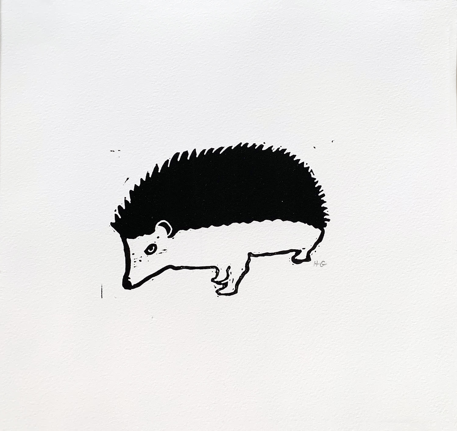 Hugo Guinness classic prints (unframed), Hedgehog