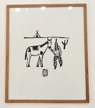 Hugo Guinness classic prints (framed), Wild West, 2023