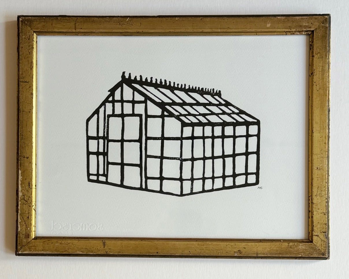 Hugo Guinness classic prints (framed), Greenhouse, 2024