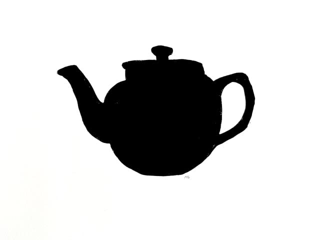 Hugo Guinness classic prints (unframed), Teapot