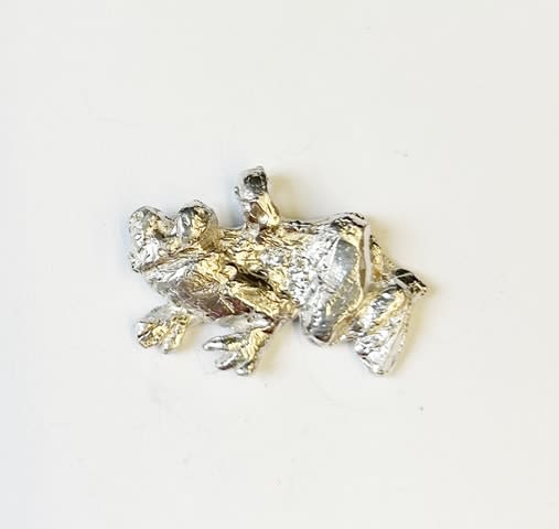 Claudia Rankin, Frog Pendant - Silver, 2025