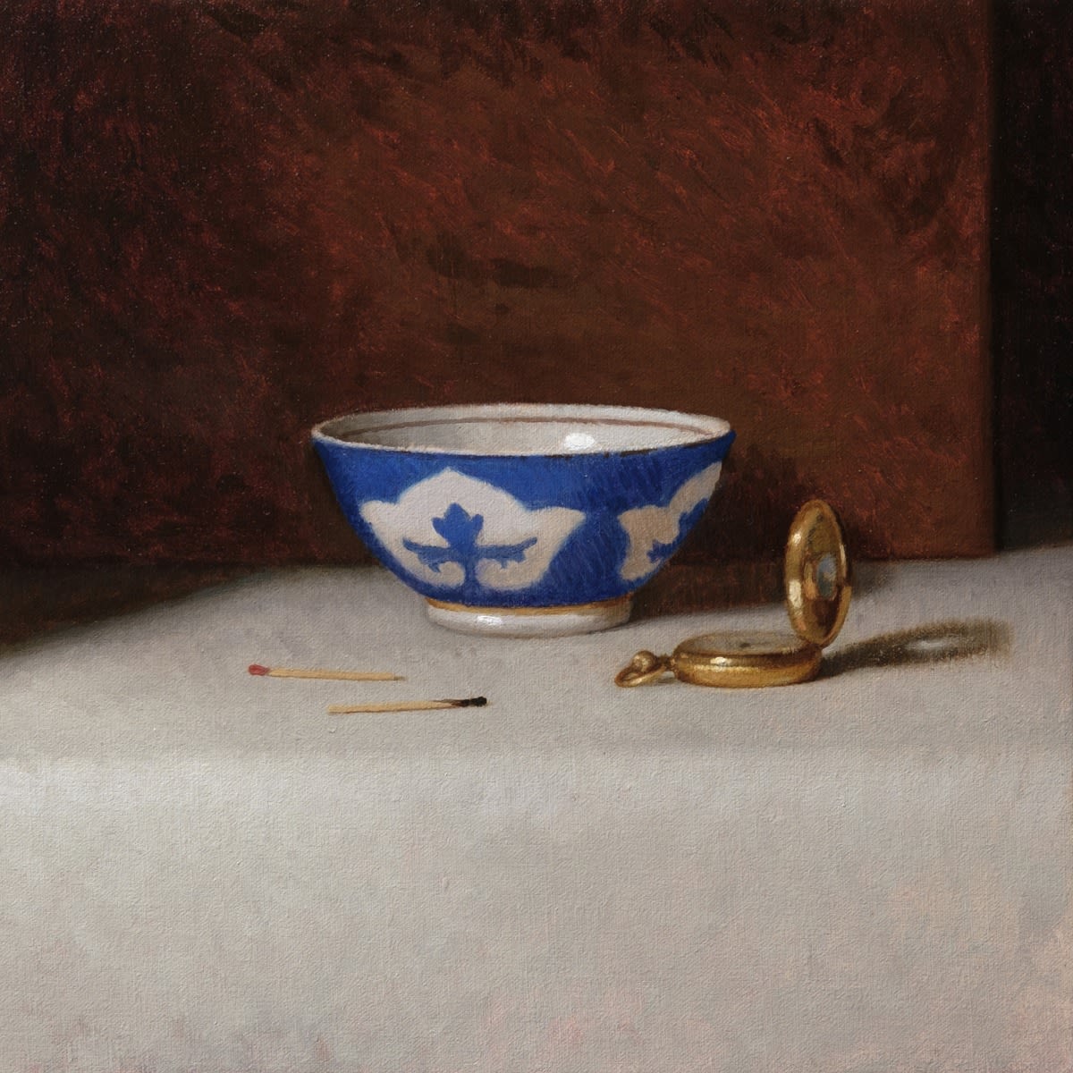 Will Calver, Bowl, Pocketwatch and Matchsticks, 2023