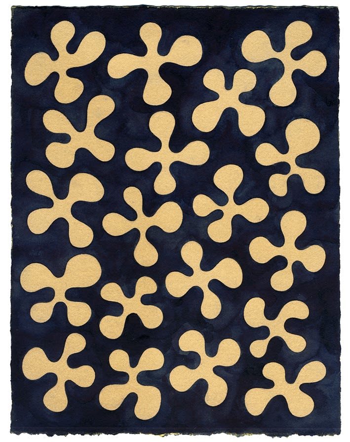 Henrietta Molinaro paintings, Leaf Study, 2024