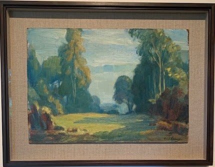 Park Landscape by unknown artist, 1930s