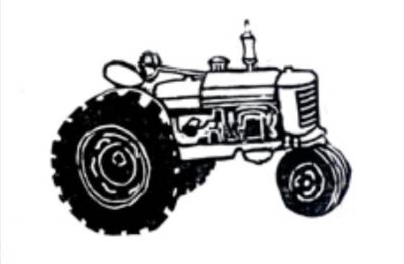 Hugo Guinness classic prints (unframed), Tractor