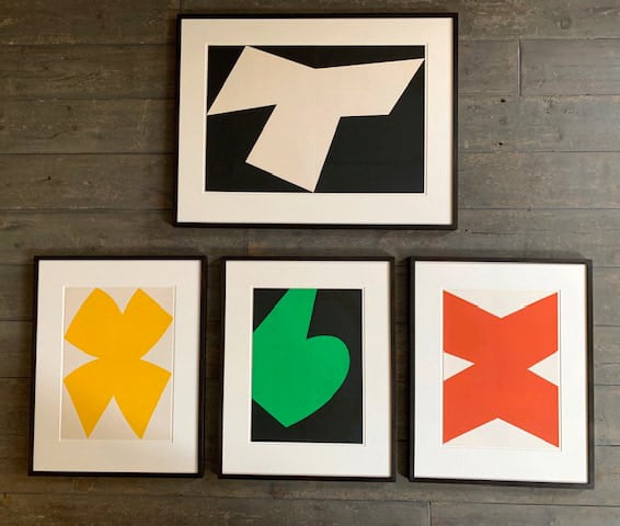 Ellsworth Kelly, Green & Black, 1964