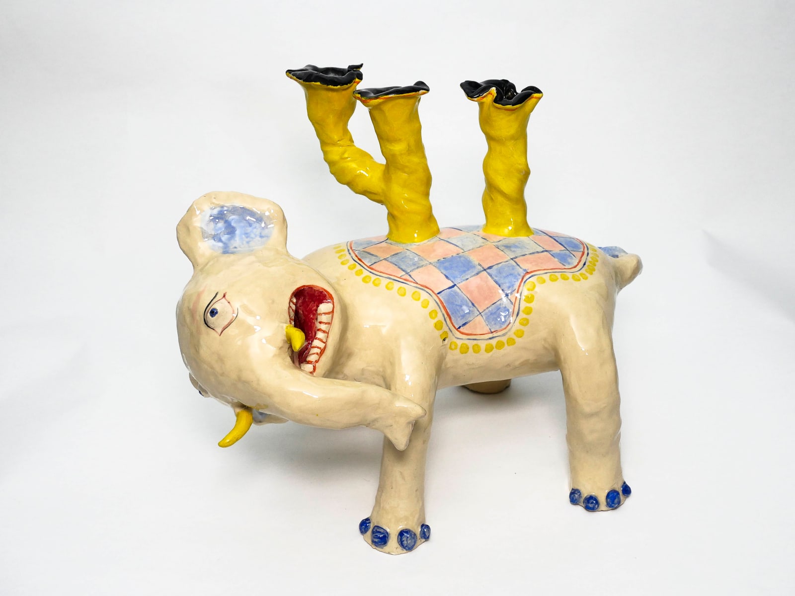 Claudia Rankin, Elephant Candleholder, 2025