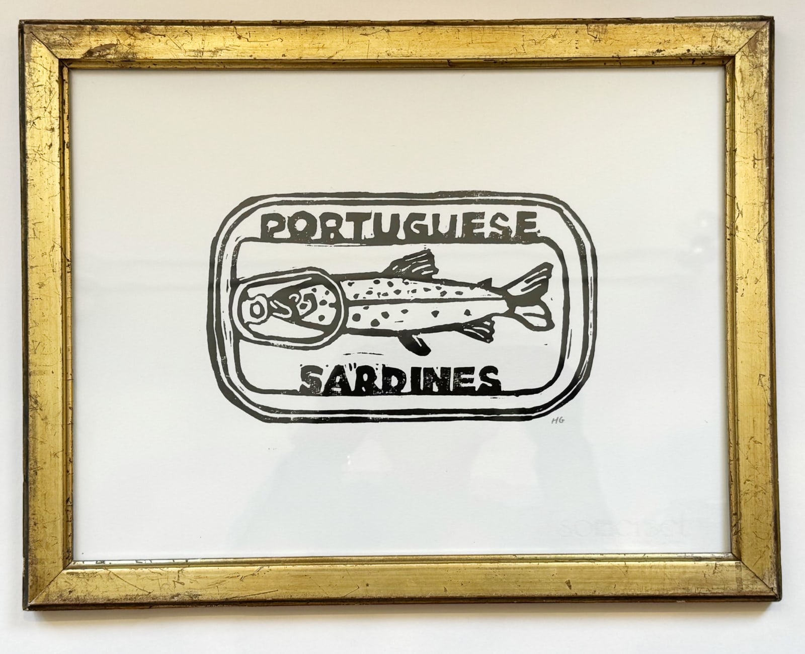 Hugo Guinness classic prints (framed), Portuguese Sardines, 2024