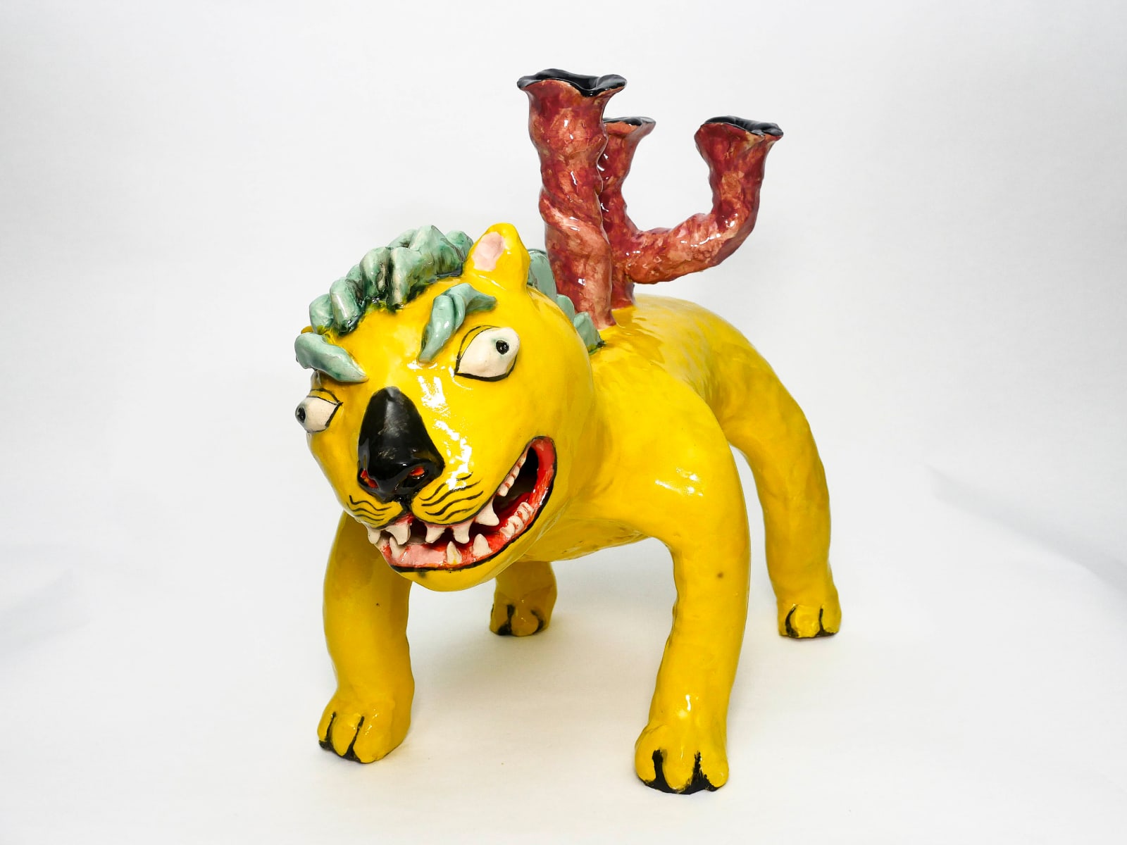 Claudia Rankin, Lion Candleholder, 2025