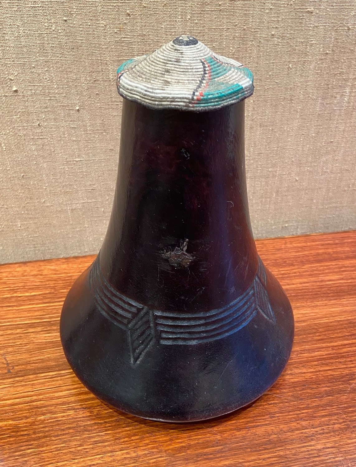 Hima tribe milk container from Uganda