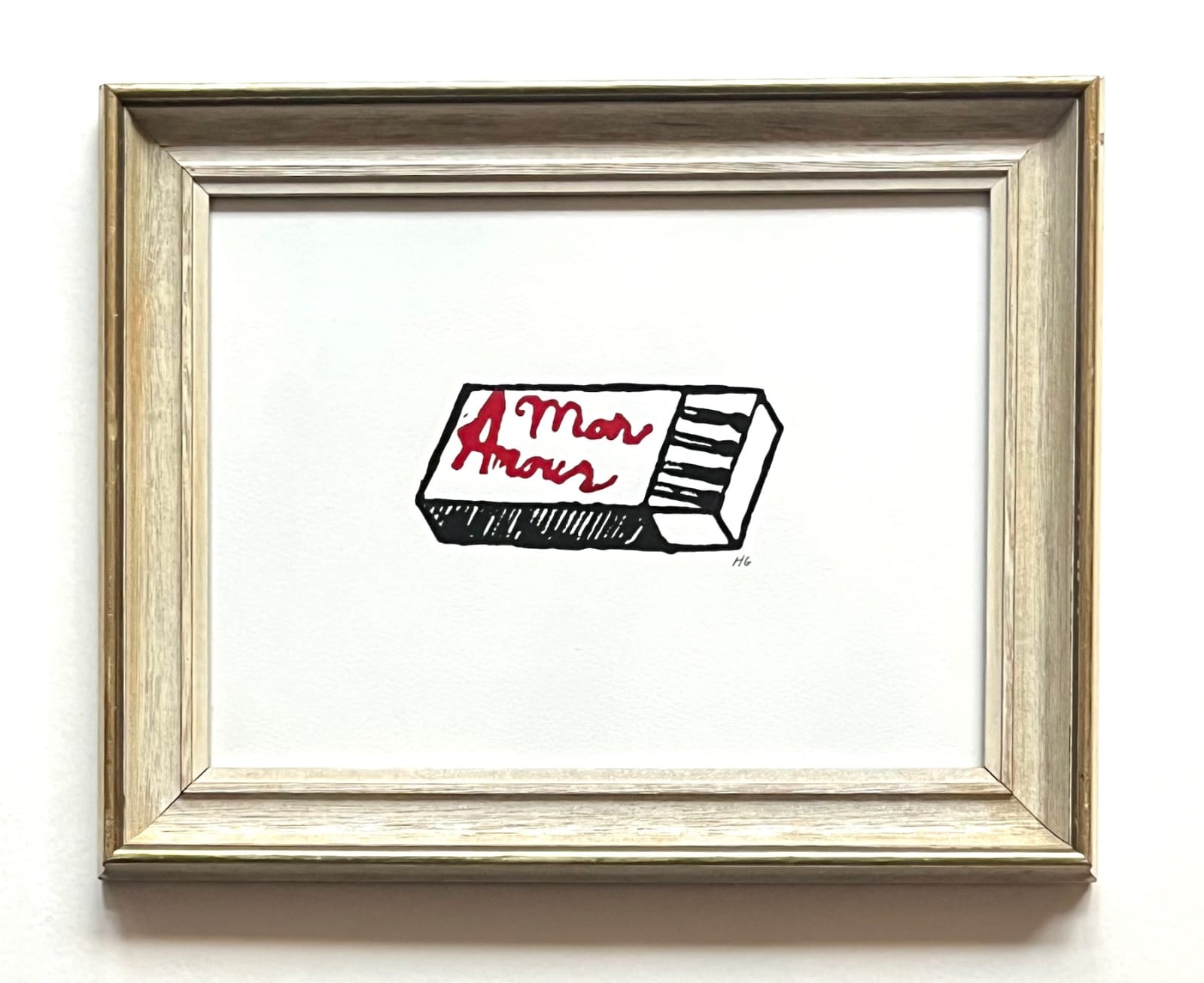 Hugo Guinness classic prints (framed), Mon Amour, 2025