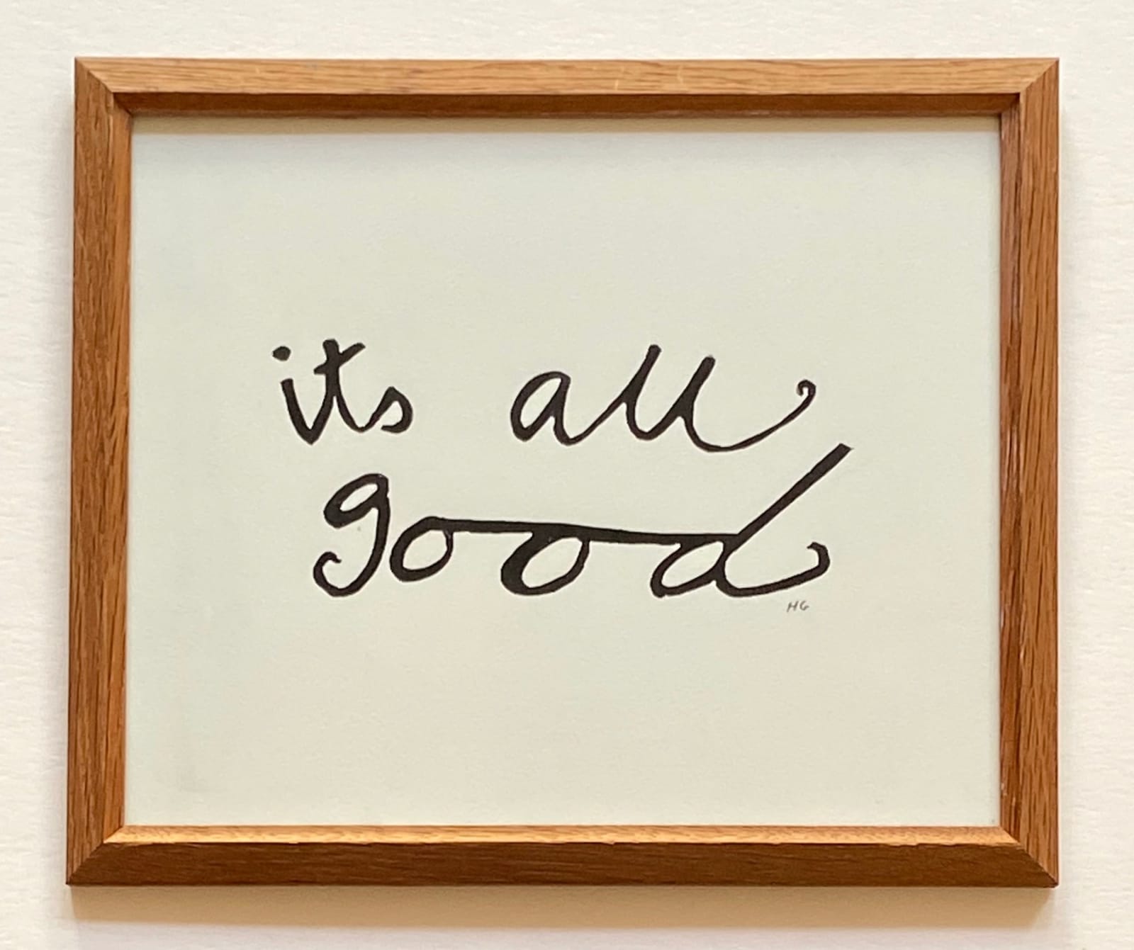 Hugo Guinness classic prints (framed), It's All Good, 2025