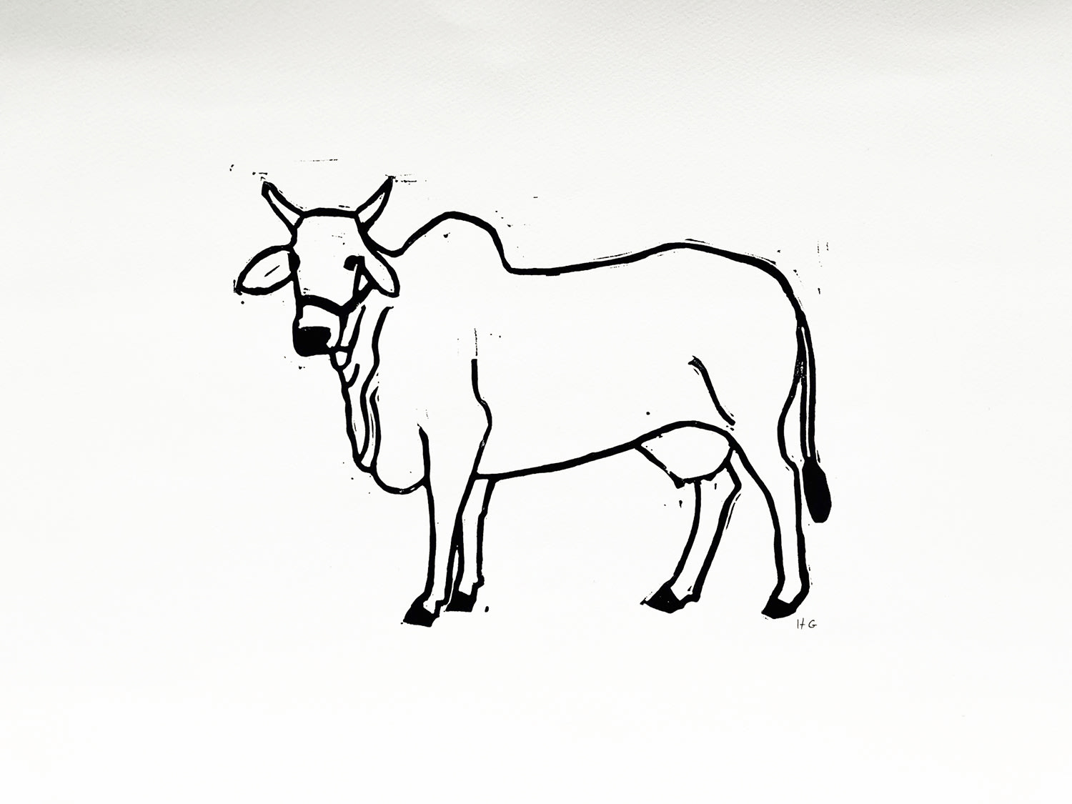 hugo-guinness-classic-prints-unframed-indian-cow-wsj-gallery