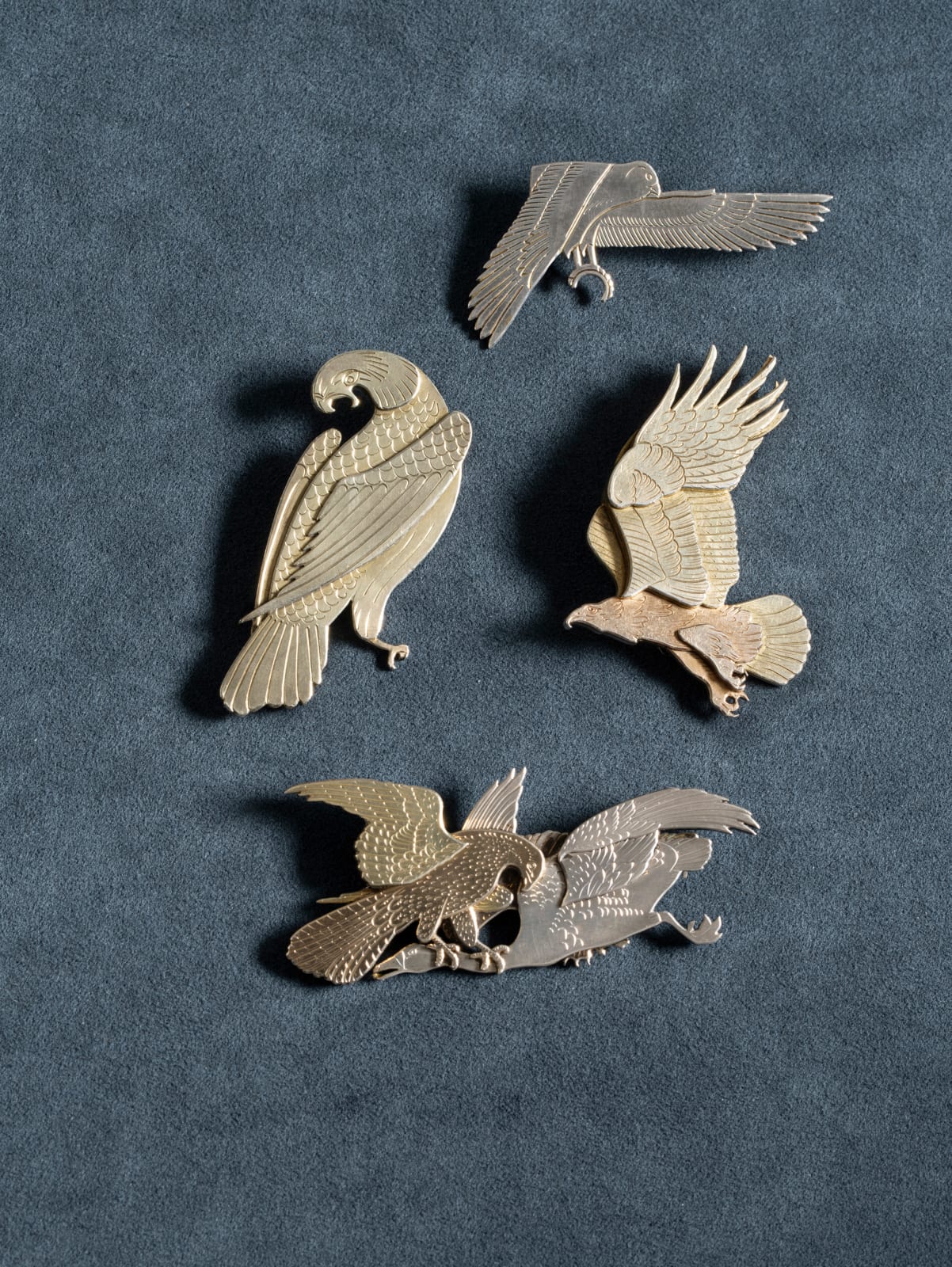 Wiwen Nilsson, Brooches, birds