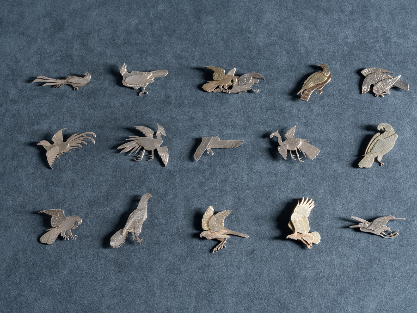 Wiwen Nilsson, Brooches, birds