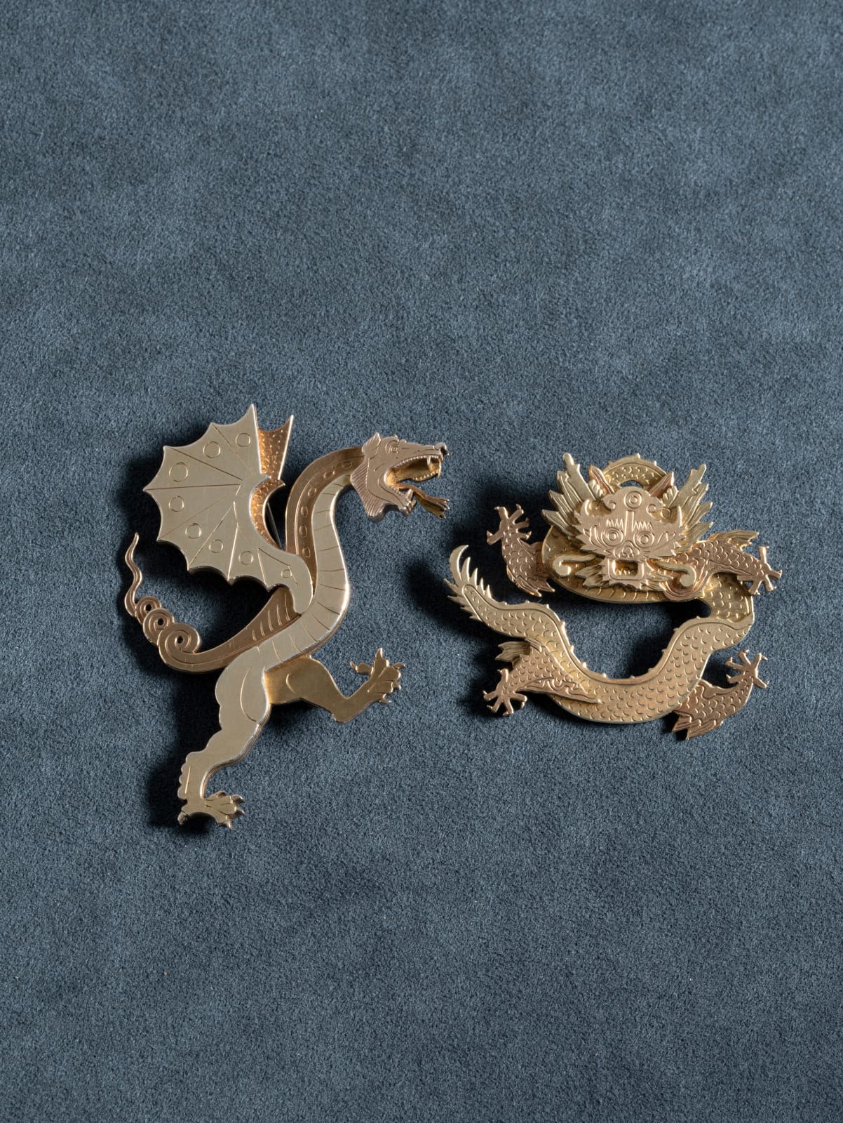 Wiwen Nilsson, Brooches, dragons