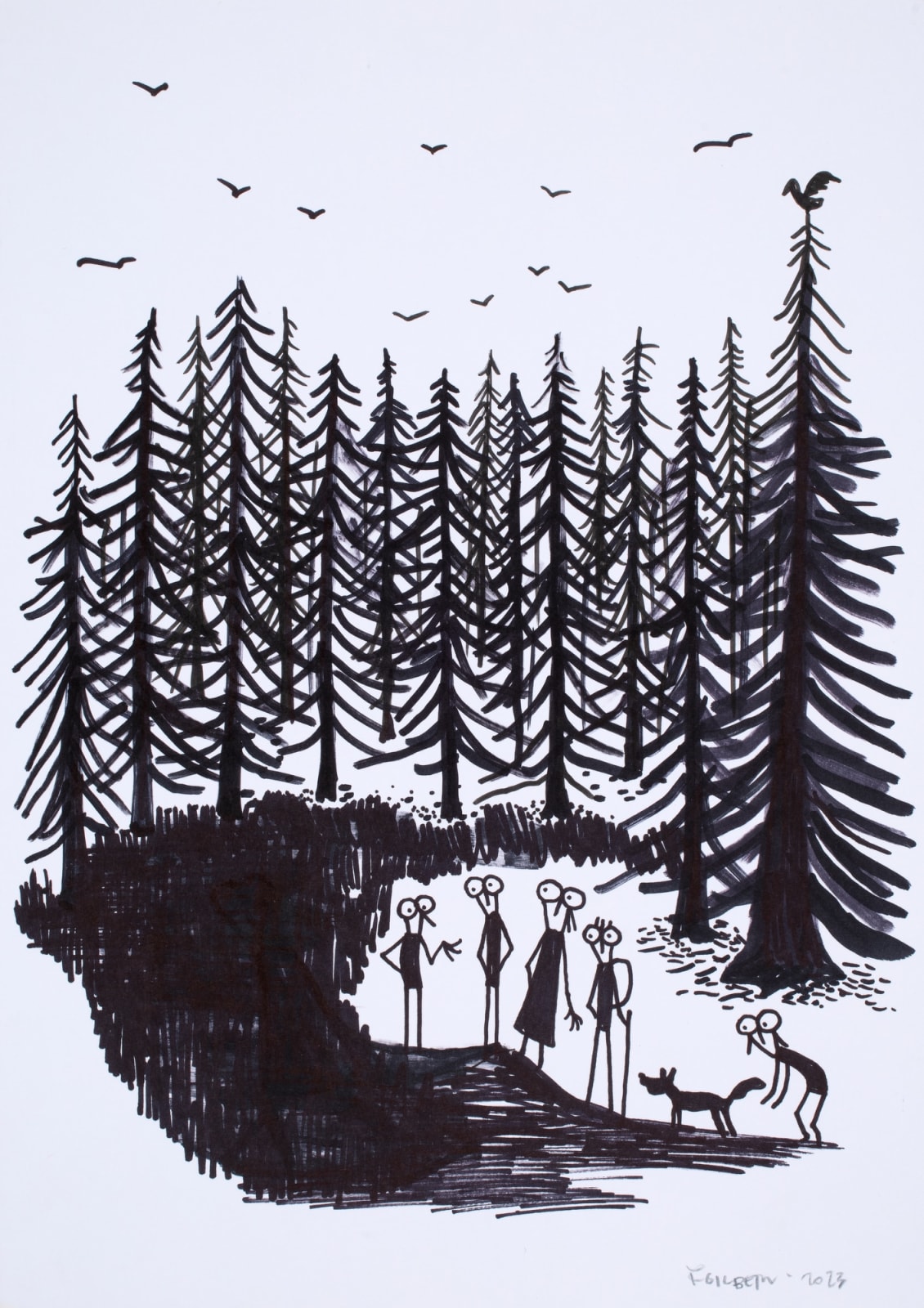 Fausto Gilberti, FORESTA , 2023