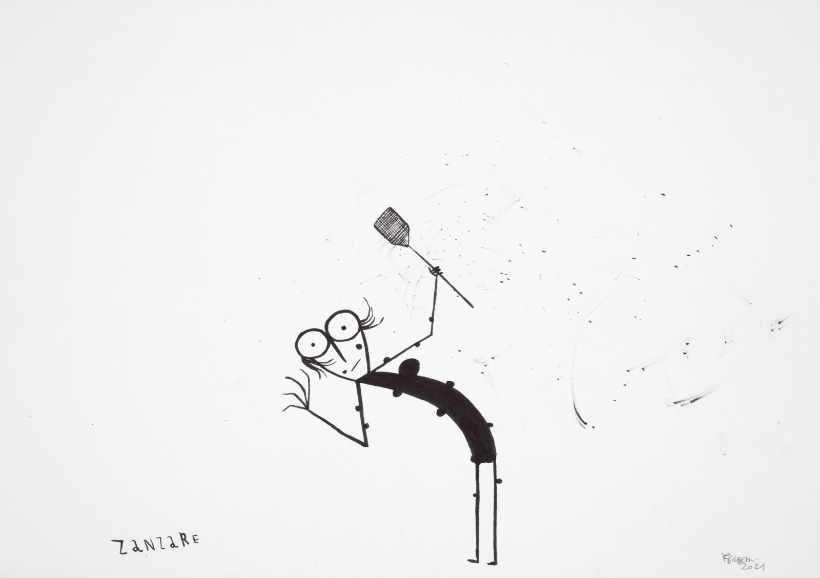 Fausto Gilberti, ZANZARE, 2021