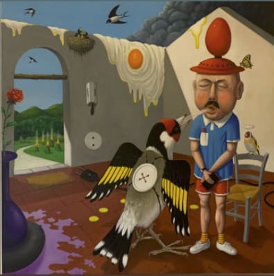 Luigi Serafini, La langue secrète des Oiseaux, 2022