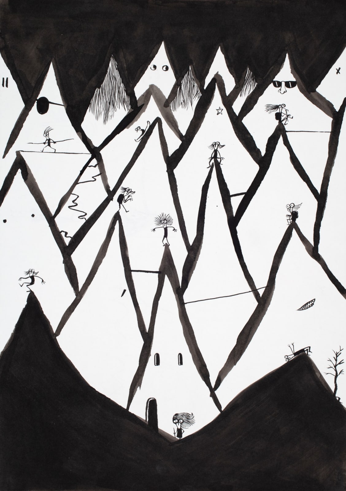 Fausto Gilberti, Montagne barbute, 2019