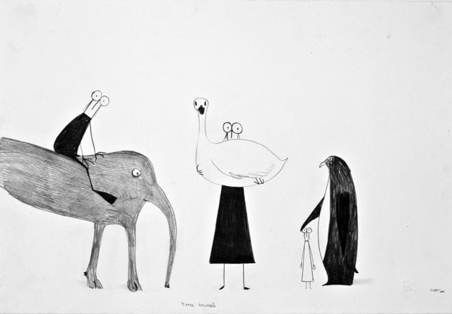 Fausto Gilberti, Tree animals, 2006