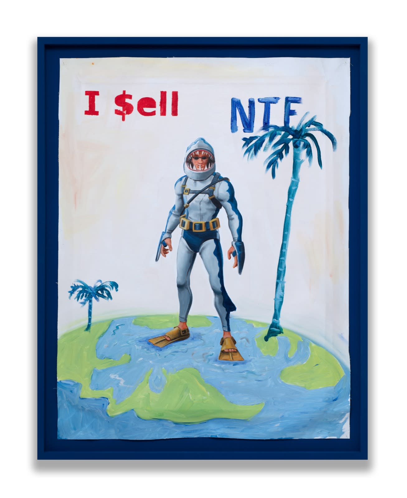 Federico Luger, I sell NFT, 2021