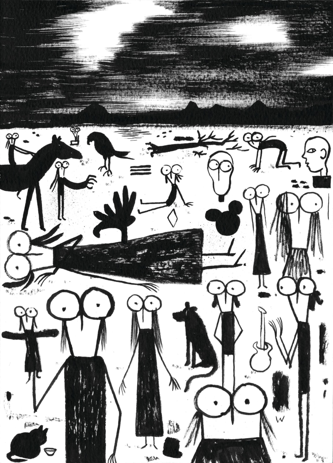 Fausto Gilberti, Deserto non deserto, 2024
