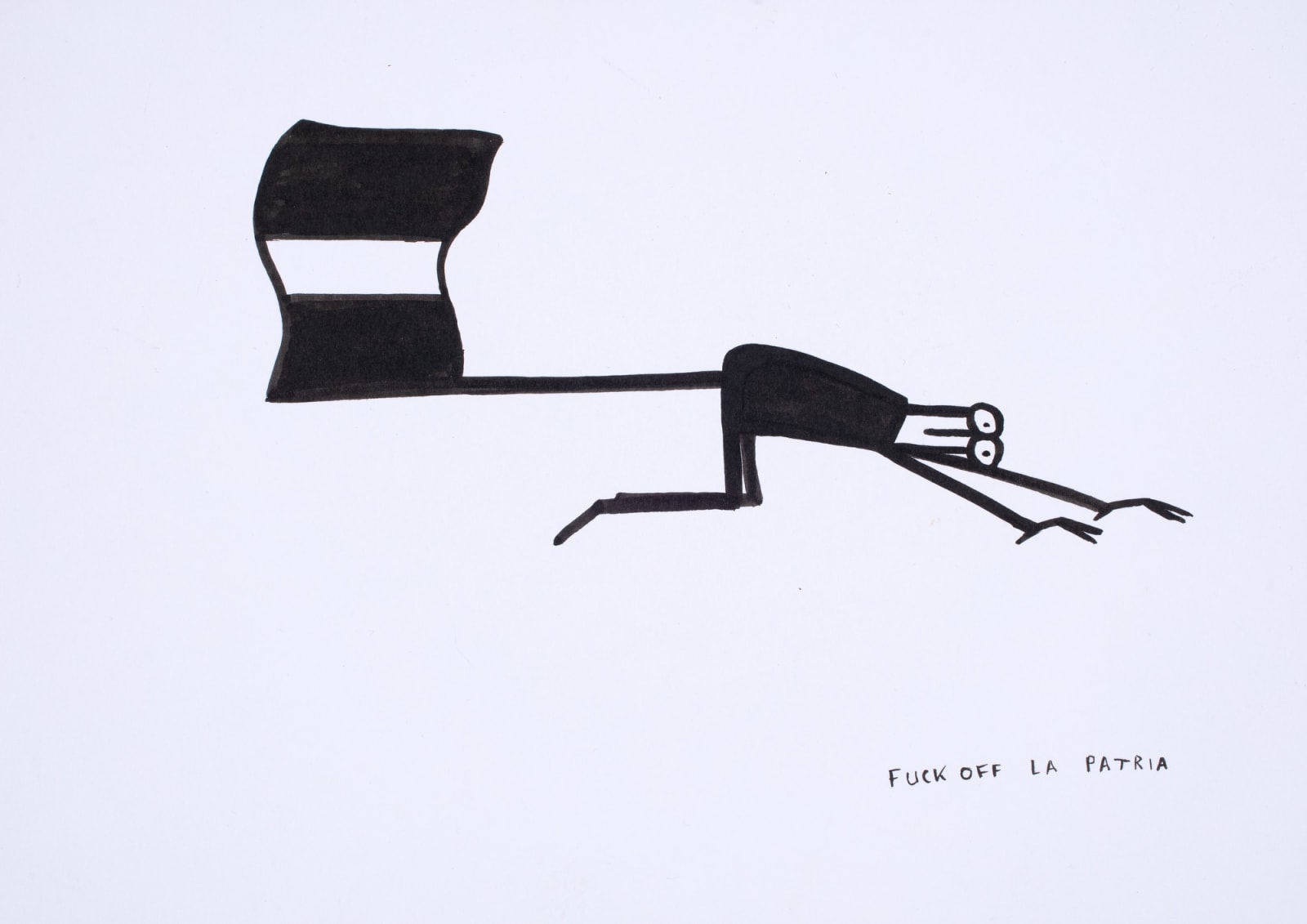 Fausto Gilberti, FUCK OFF LA PATRIA , 2003