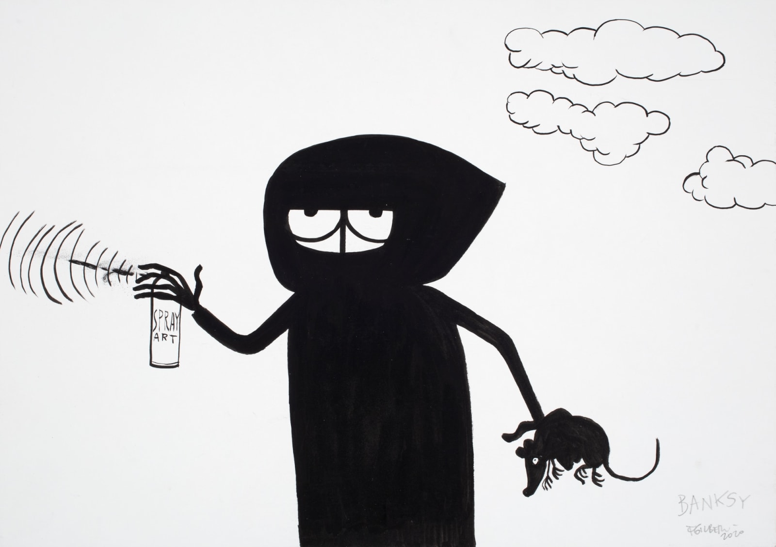 Fausto Gilberti, BANKSY , 2019