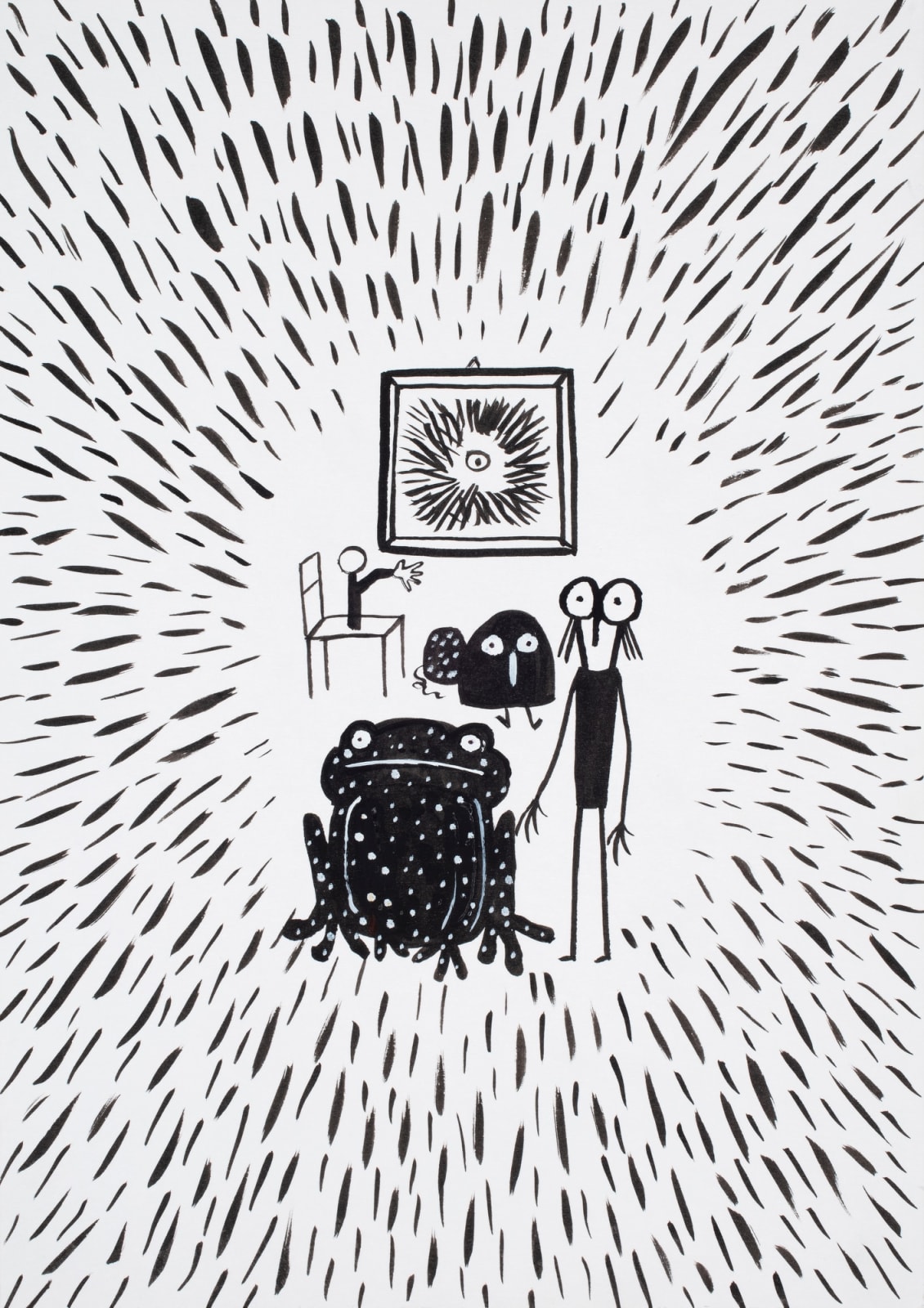 Fausto Gilberti, DISEGNO UN PO" SURRELISTA, 2023