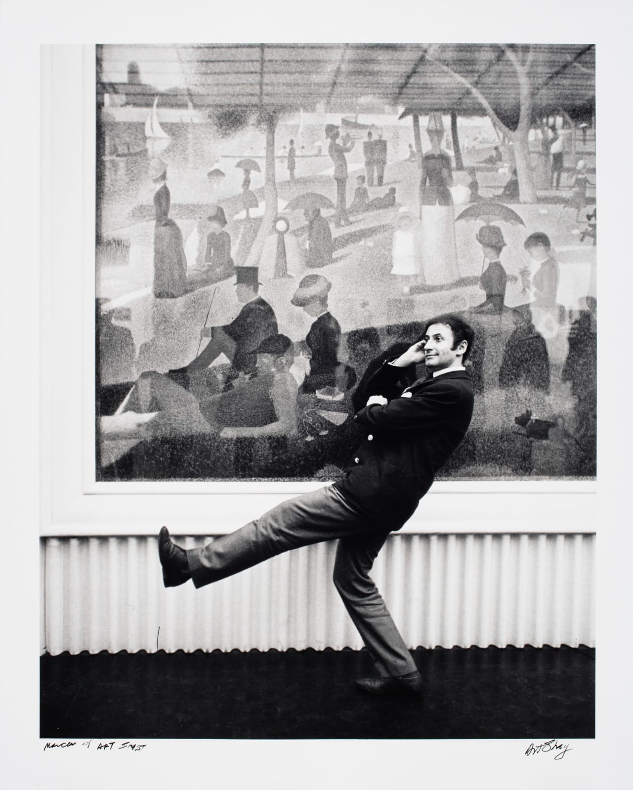 Art Shay, Marcel Marceau, 1987