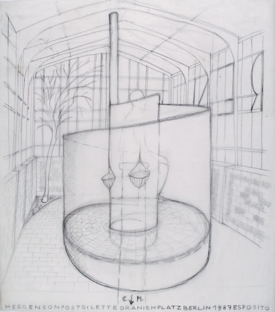 Bruna Esposito, Espositoilette, 1987