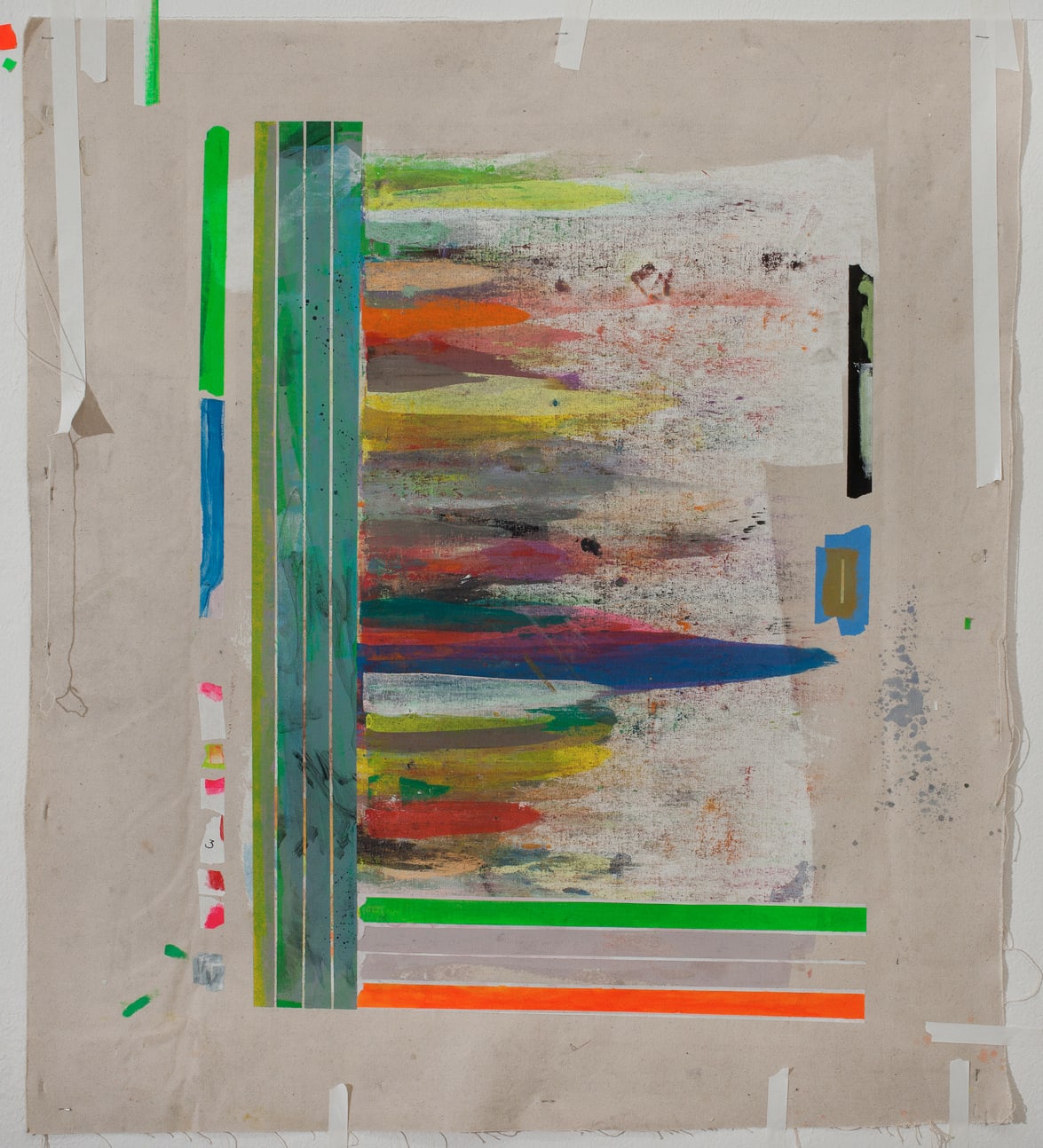 Franklin Evans, Tapescrape, 2012