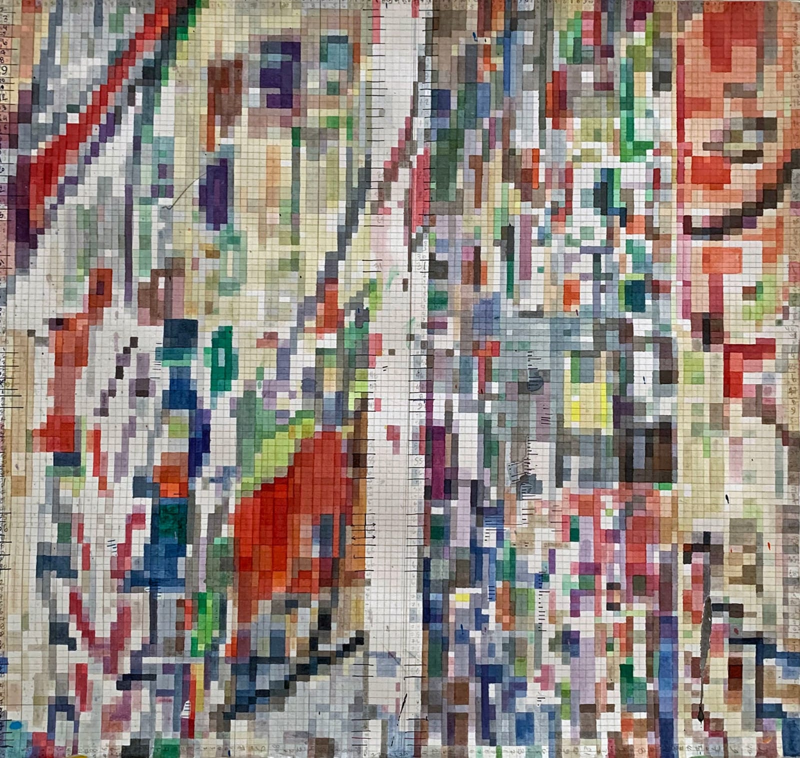 Franklin Evans, paintingsplitmodel, 2025