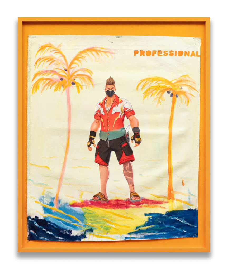 Federico Luger, At the beach, 2021