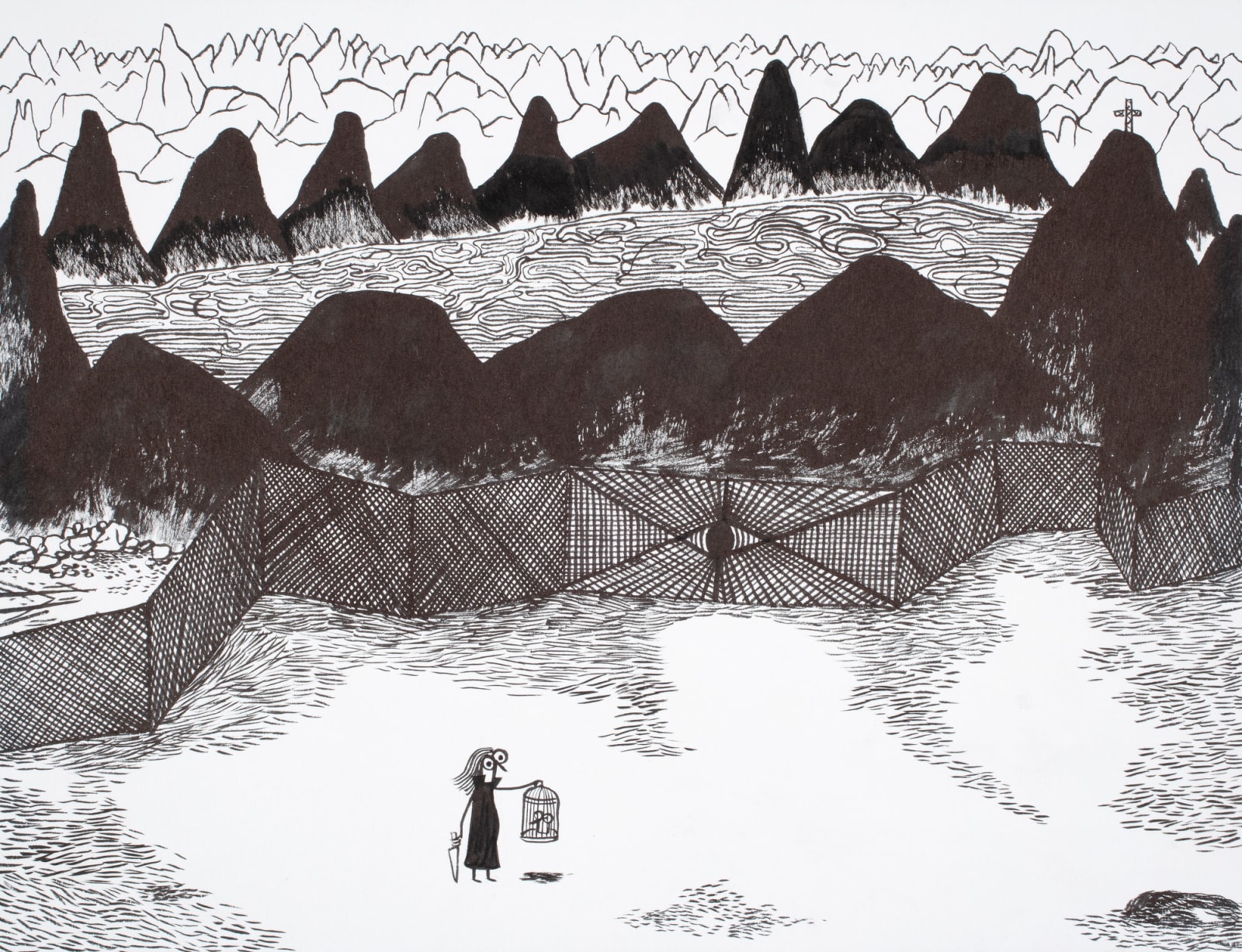 Fausto Gilberti, The dark side of the world, 2020