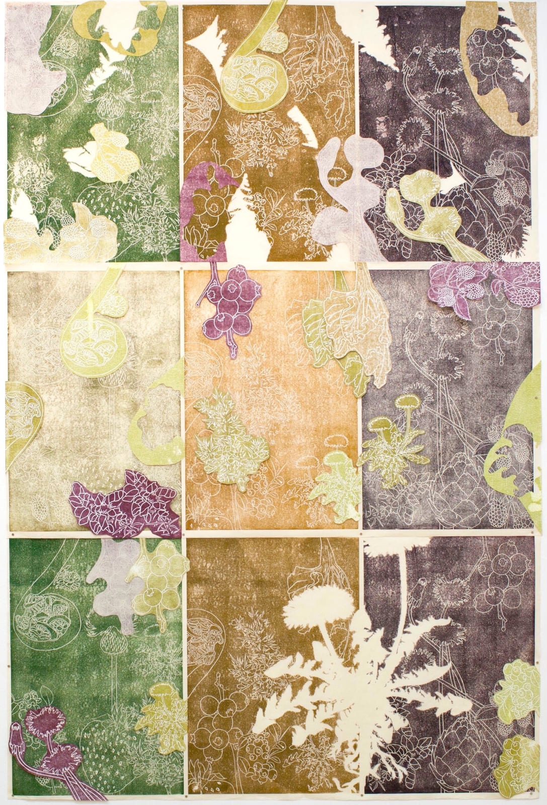 Breslin Bell, pagan eden triptych, 2018