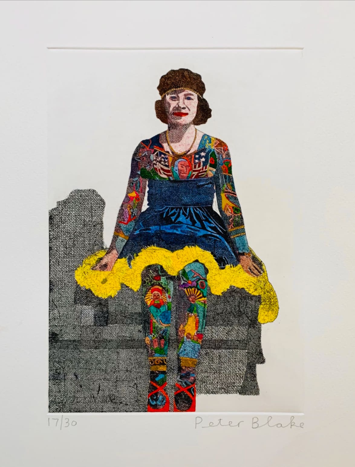 Peter Blake, Liberty Beauty Rose, 2014
