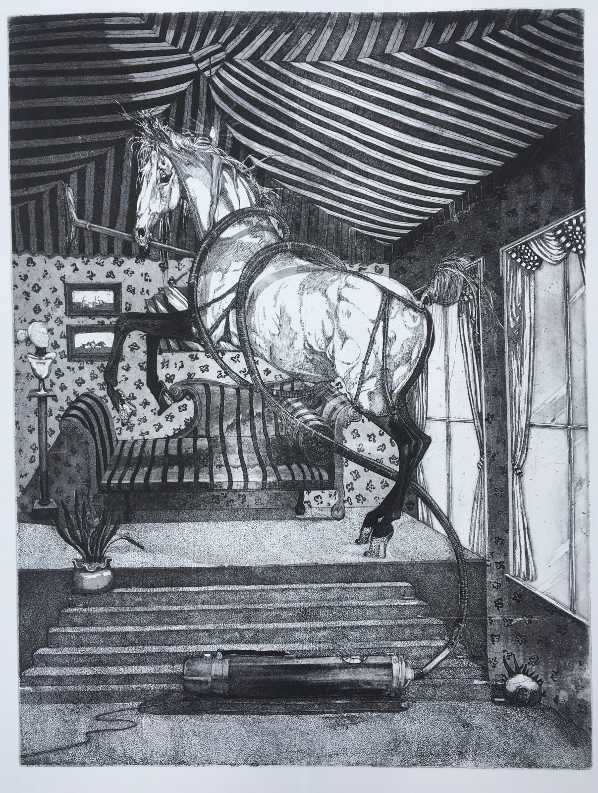 Sally Beaumont, Horse and Hoover, 1978
