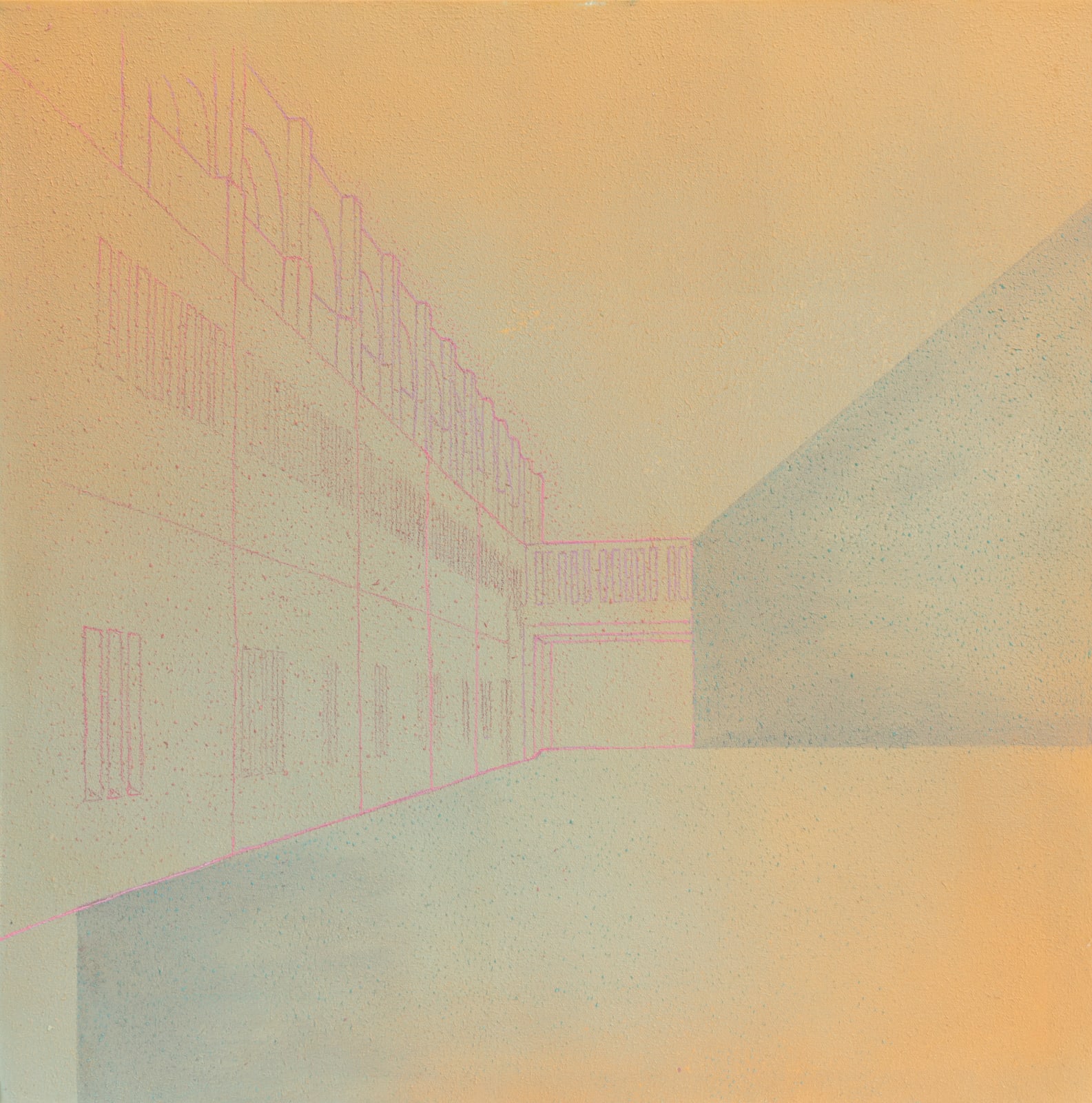 Noora Al Hardan, Exteriors of Lines I, 2023