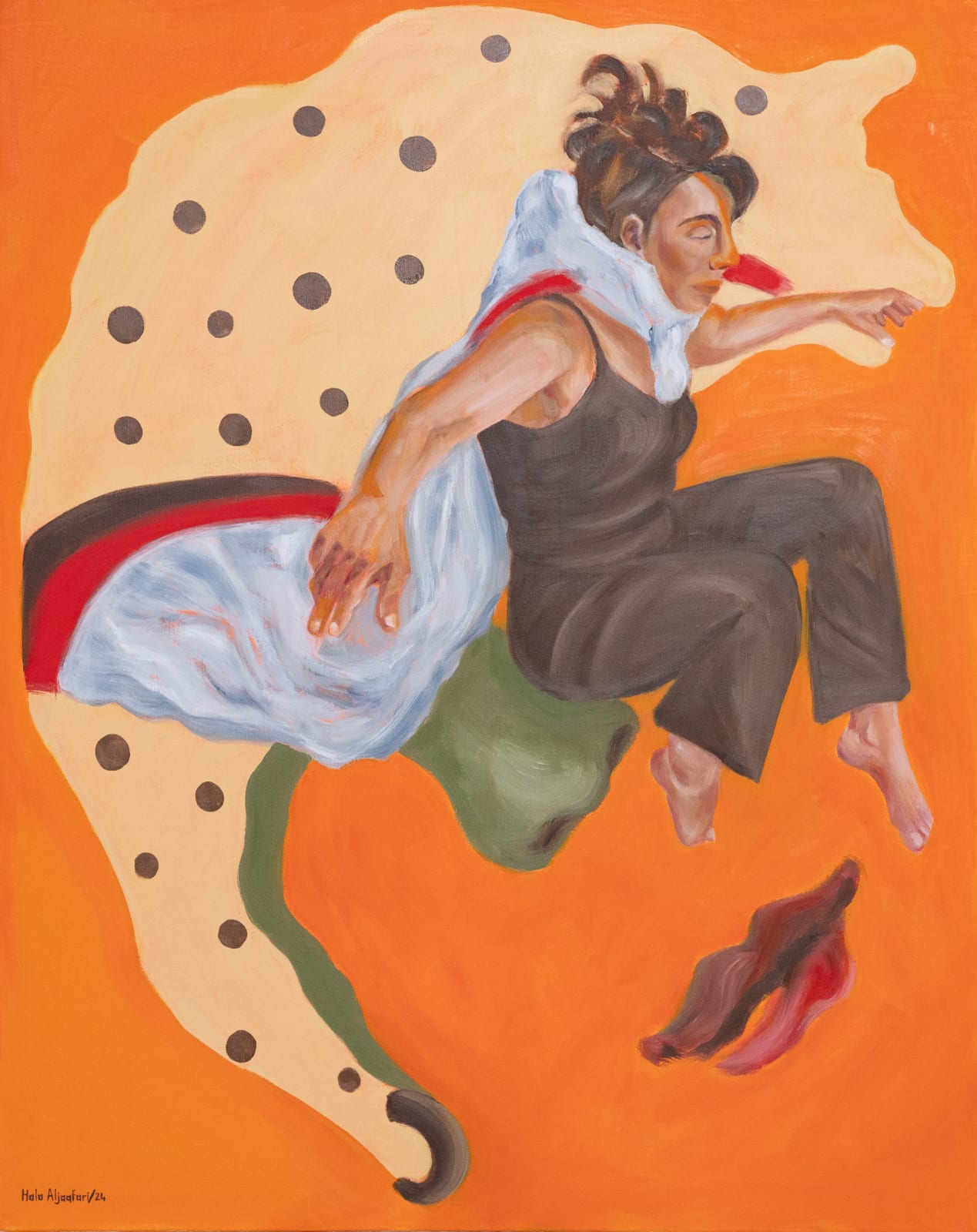 Hala Aljaafari, The Jump, 2024