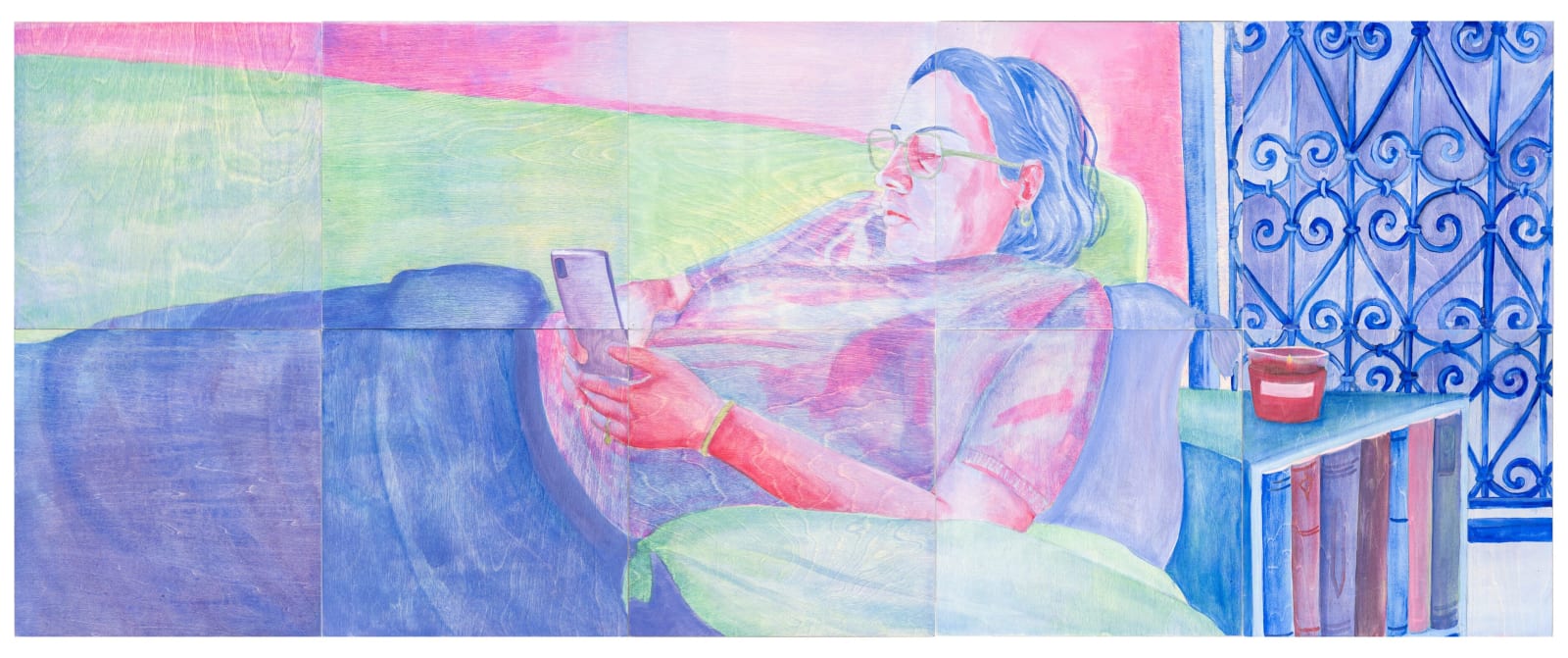 Ameni Abida, Night Scroll, 2023