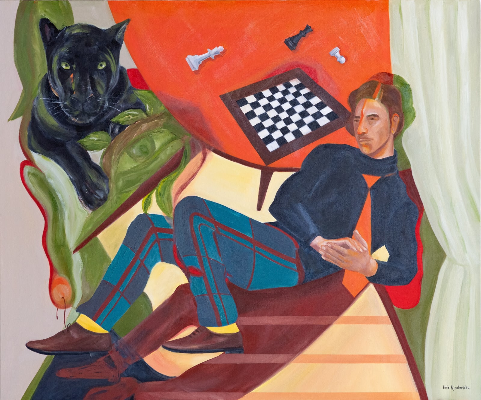 Hala Aljaafari, Nostalgic Knight, 2024