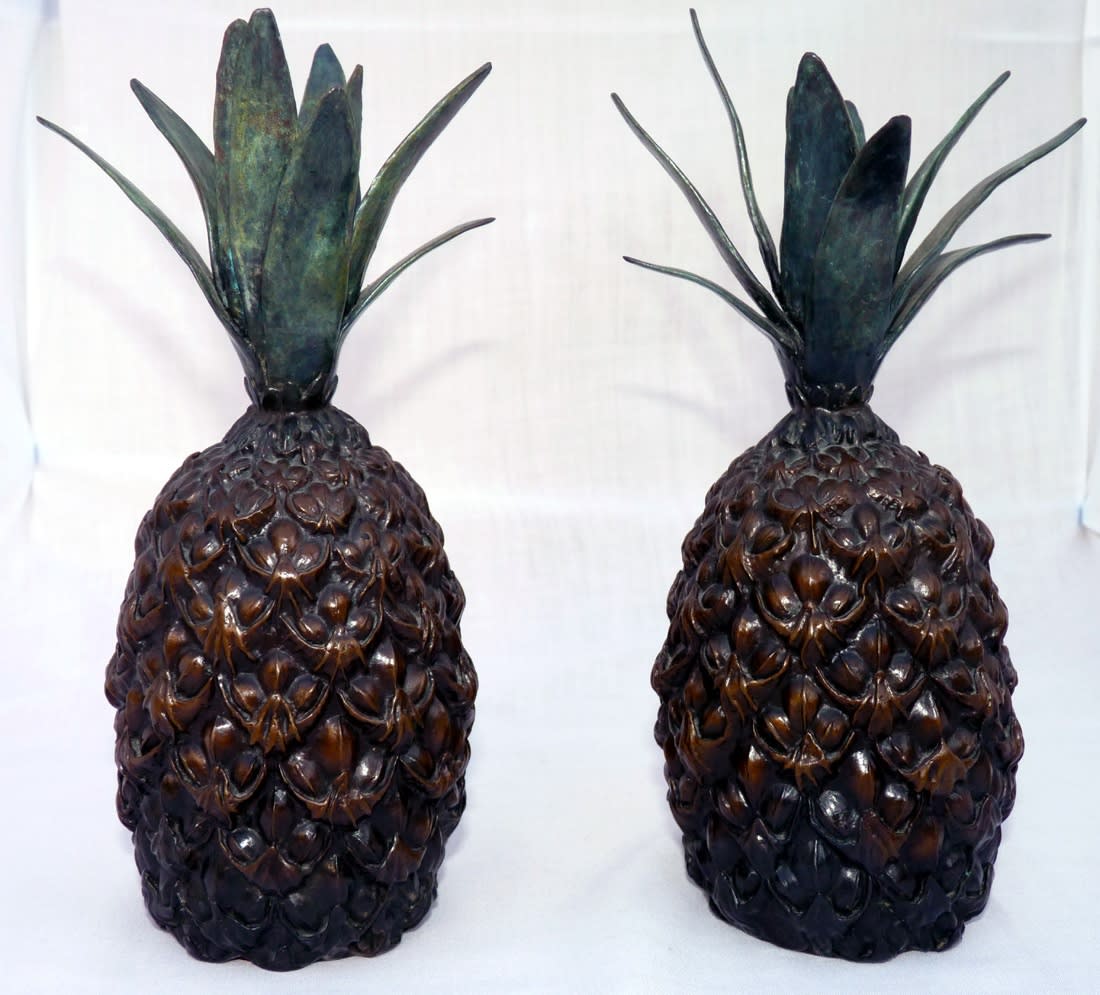 Robert Humphreys, PAIR OF PINEAPPLES
