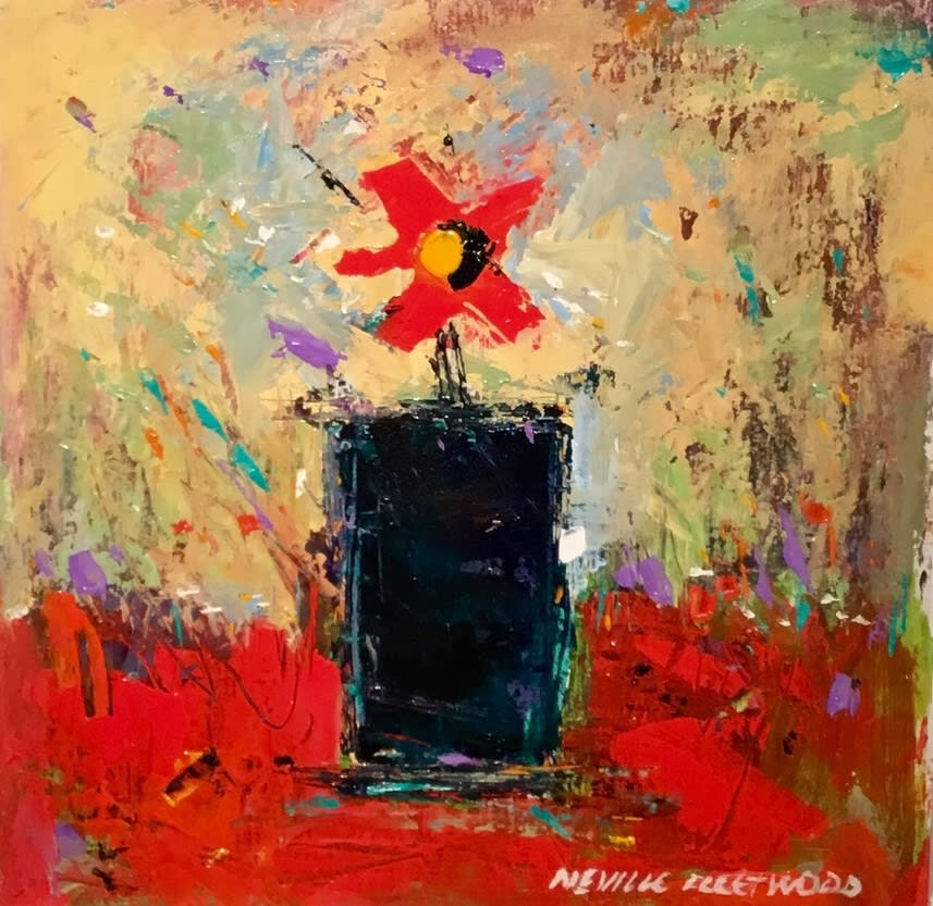 Neville Fleetwood, RED FLOWER