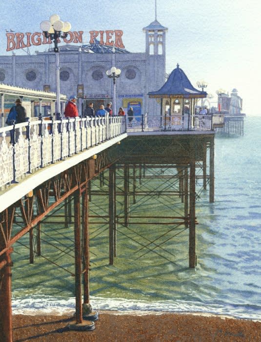 Margaret Heath, BRIGHTON PIER, WINTER AFTERNOON